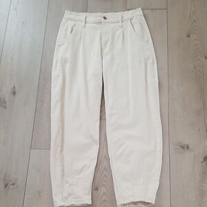 Womens Opelia Rose Barrel Pants Sz Small Beige